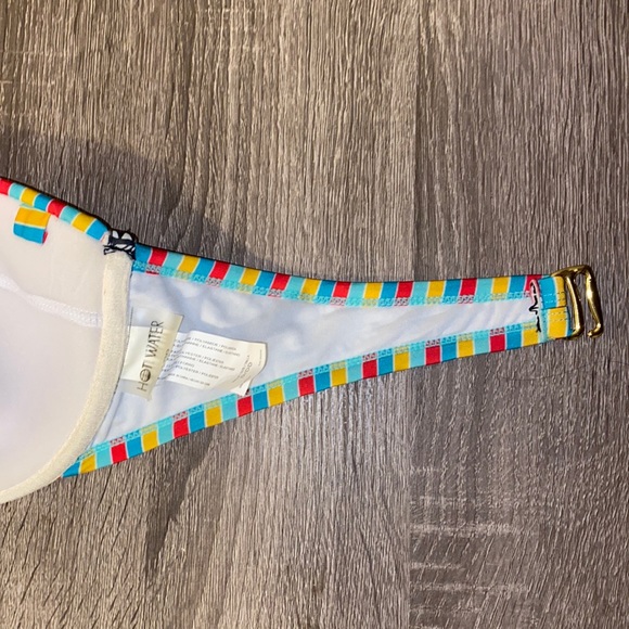 Tribal Geometric Halter Balconette Bikini Top - Picture 3 of 7